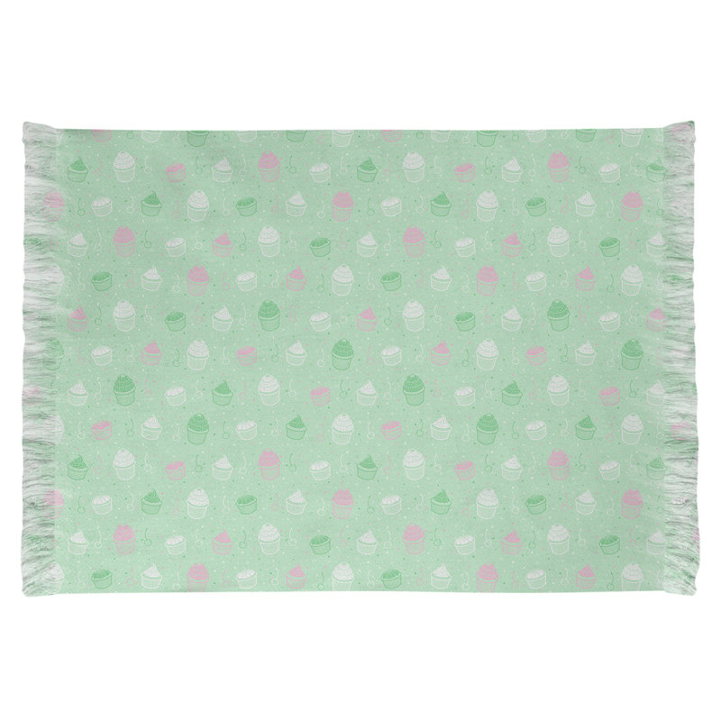 Tapis à rayures petits gâteaux green area Mcguigan, Oui