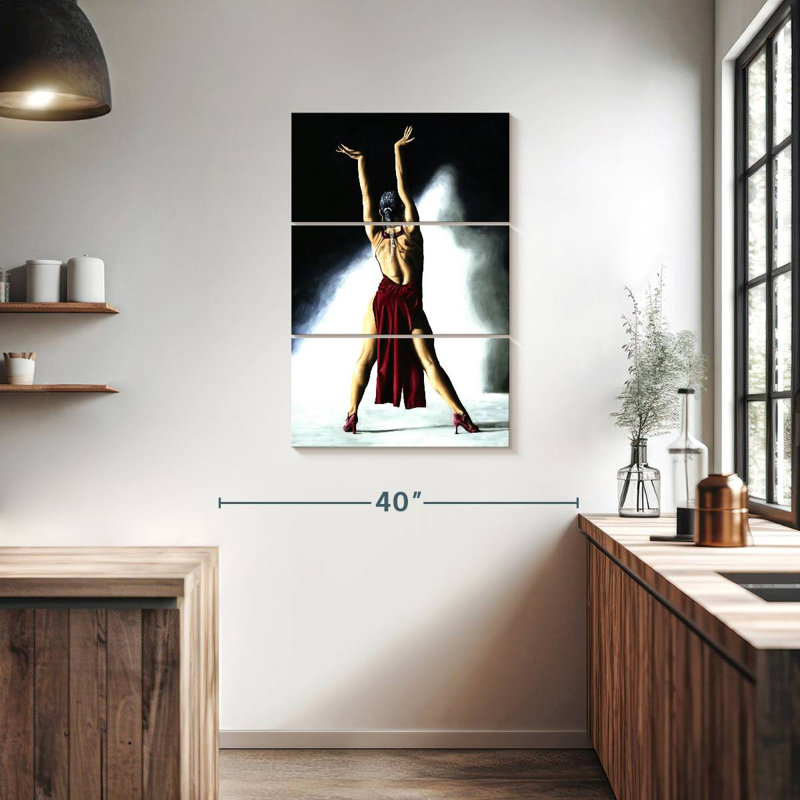 Enn Samba Celebration, 38" H x 24" W