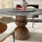 Modern Sintered Stone Round Dining Table with Removable Lazy Susan for Seat 4-6-1733367131-1733367460