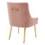 Chaise rembourrée en velours Sandstrom-1580223605