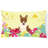 Bull Terrier Outdoor Throw Pillow