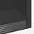 Small Black Bookcase Arched Bookshelf