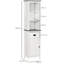 Juhl Freestanding Linen Cabinet