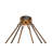 20 - Light Dimmable Tiered Chandelier