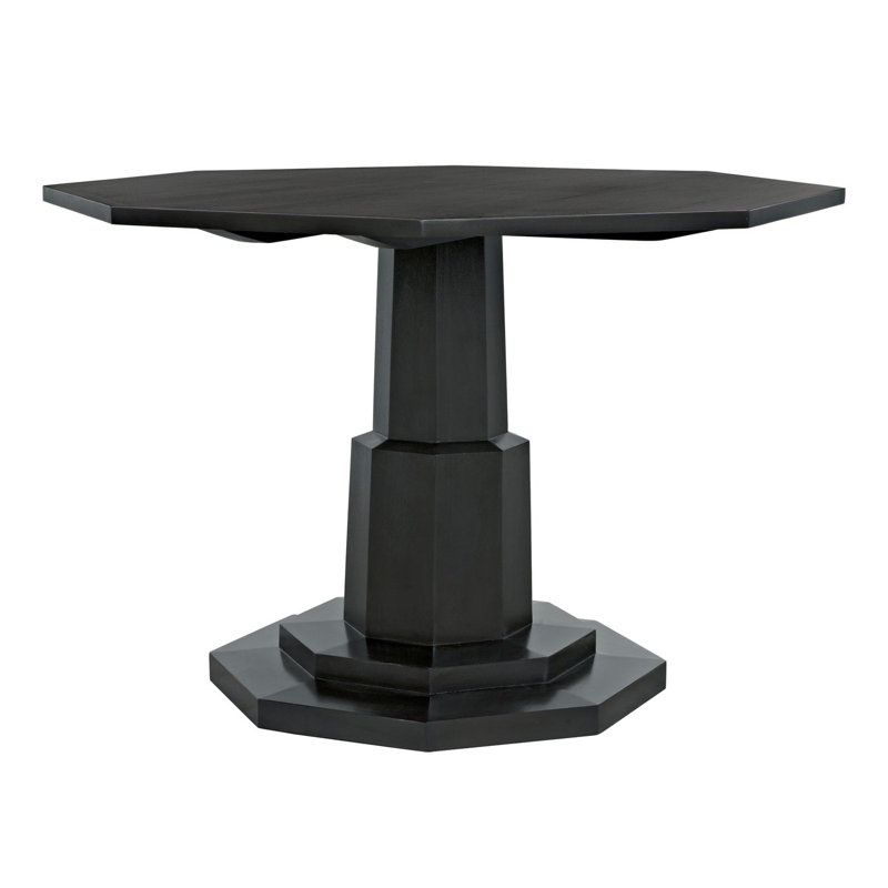 Mid-Century Modern Mahogany Square Dining Table, 45"