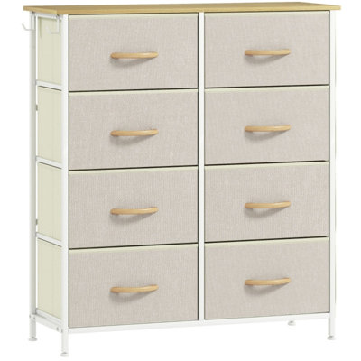 Steel 8 -Drawer Rectangle Accent Chest
