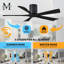 60" Irene 5-Blade Hugger Ceiling Fan with Wall Remote-1087667335-1087667391-1087667376