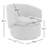 Janice 29.9" W Polyester Blend Swivel Barrel Chair-78734939