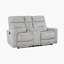 Causeuse inclinable transitionnelle en chenille de 70,5 po avec console de rangement centrale et porte-gobelets intégrés Dashai