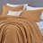  Solid Color 100% Washed Cotton Duvet Cover Set -689244136-689244137