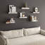 Tablette flottante miroitante Glamour