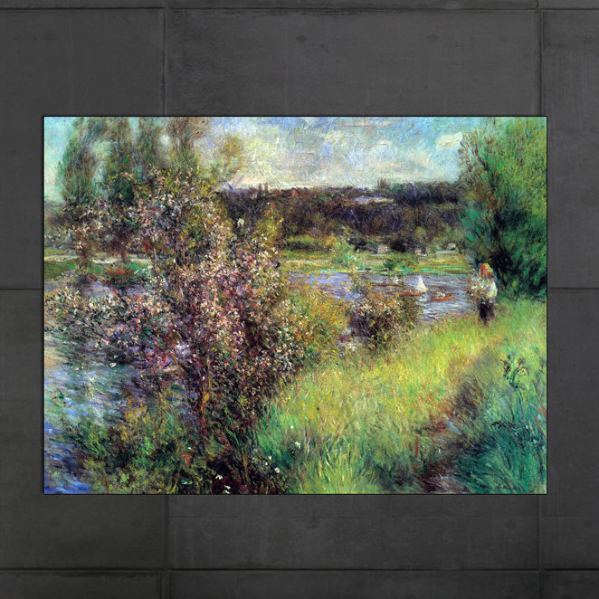 Pierre-Auguste Renoir - Wrapped Canvas Painting, 60cm H x 80cm W x 1.8cm D