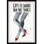 « Buy the shoes », reproduction d’art textuel sur papier-1243250653