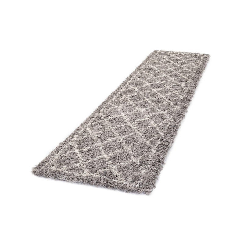 Tarquinio Rug, Gray, Runner 2'7'' x 12'