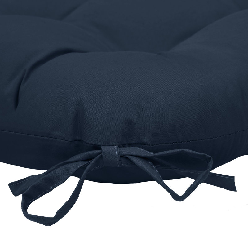 Ebern Designs Chair Pad Cushion, Navy
