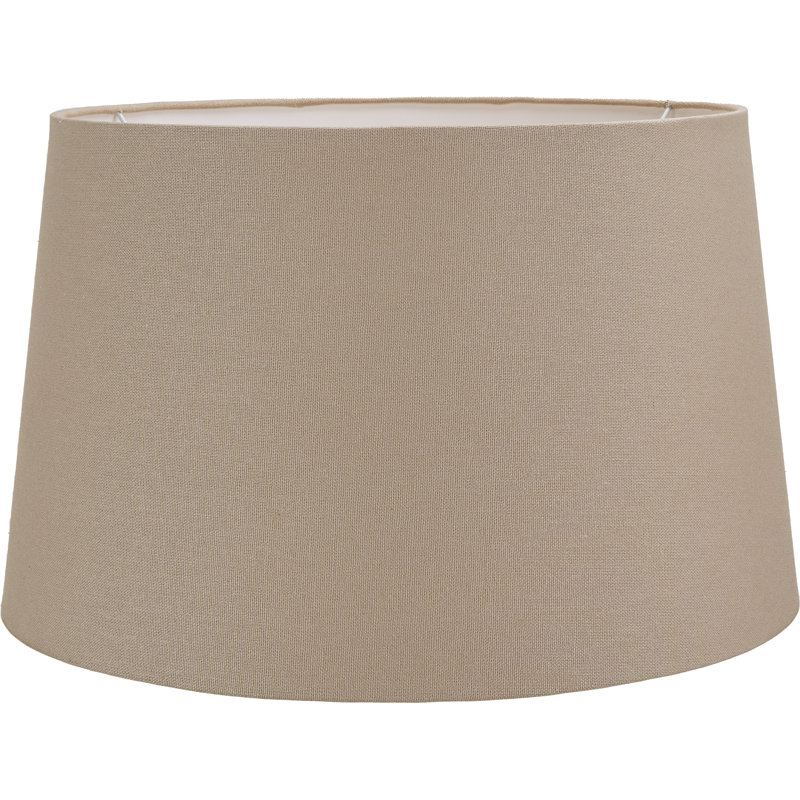 Lorin Cotton Empire Lamp Shade, Taupe, 24cm H x 34cm W x 40cm D