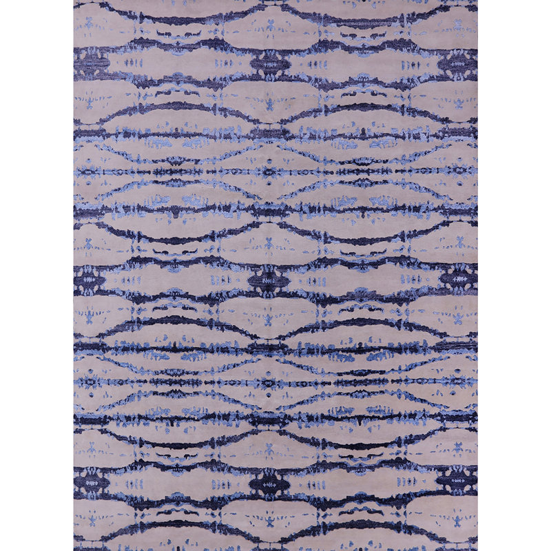 Tapis bleu Gulfcrest, Carré 6 pi