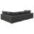 Artzt 4-piece Upholstered Modular Sectional Sofa Charcoal-315058412
