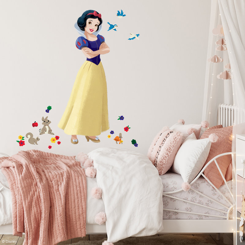 Adhésifs décoratifs Disney blanc neige