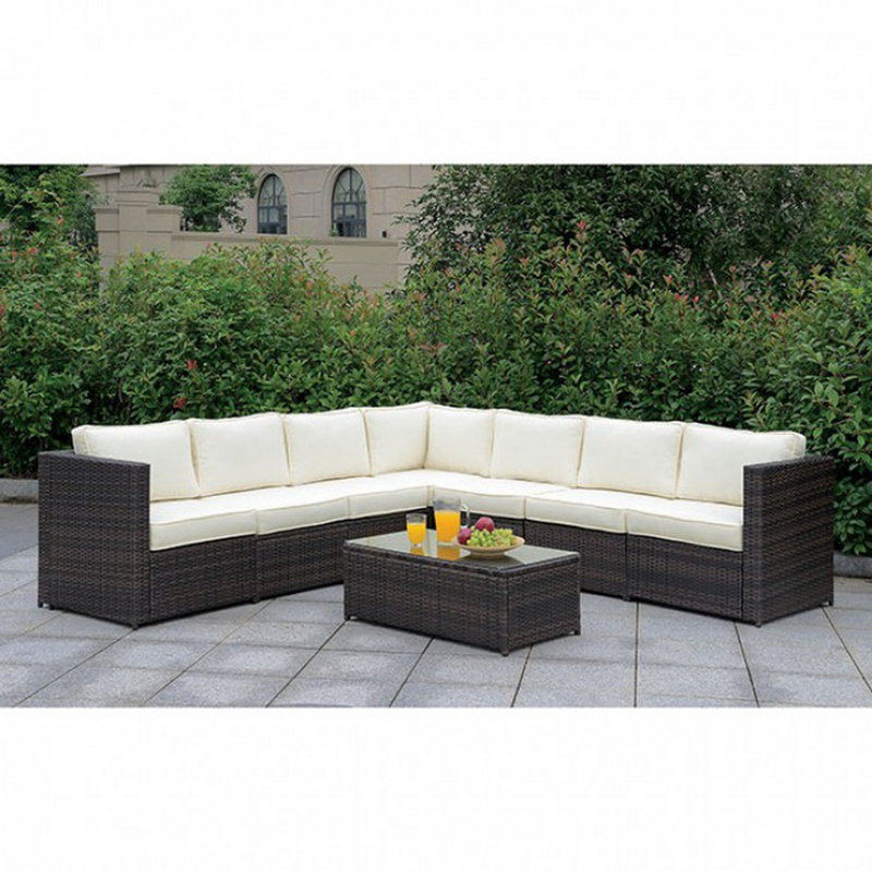 Bodie Rectangular Outdoor Coffee Table , 34.65'' in. W 19.25'' in. D