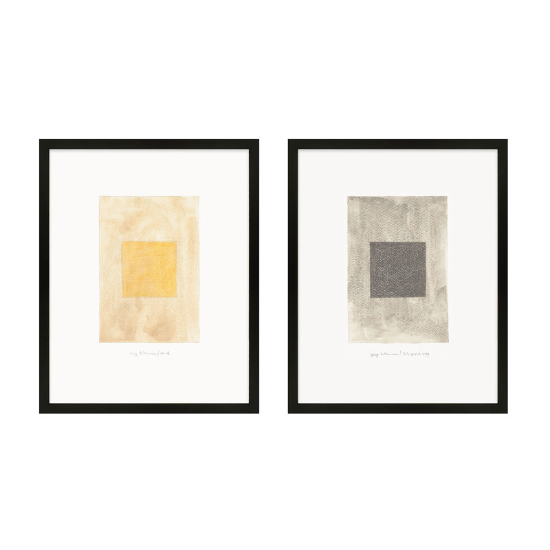 Tonal Shift Print by Beth James, Black Framed, 16" W x 20" H