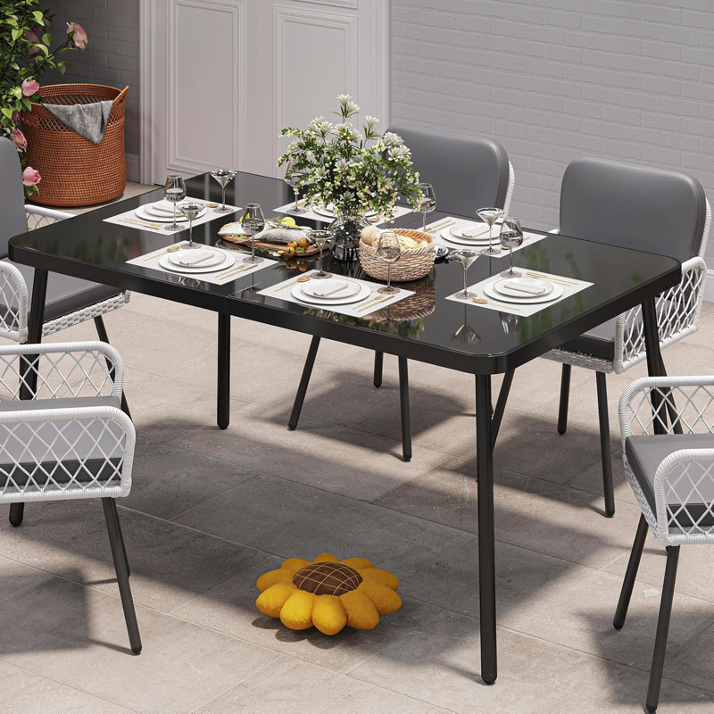 Rectangular Outdoor Dining Table