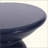 Stylish Outdoor Metal End Table With Pedestal Base, Perfect For Modern Patios And Balconies-1670931012