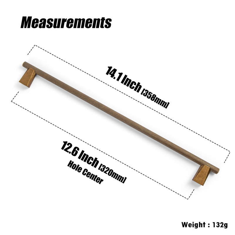 Creative Shape Bar Pull Multipack, 12 5/8" Center to Certer