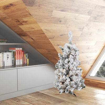3' Lighted Pine Christmas Tree