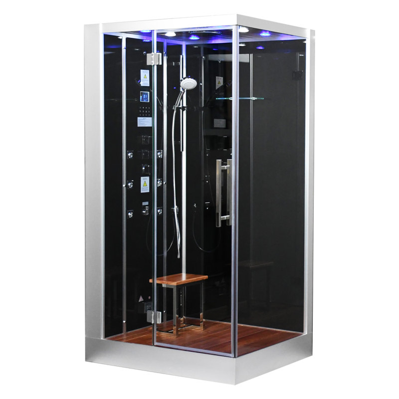 47'' W 89'' H Framed Rectangle Right Shower Enclosure