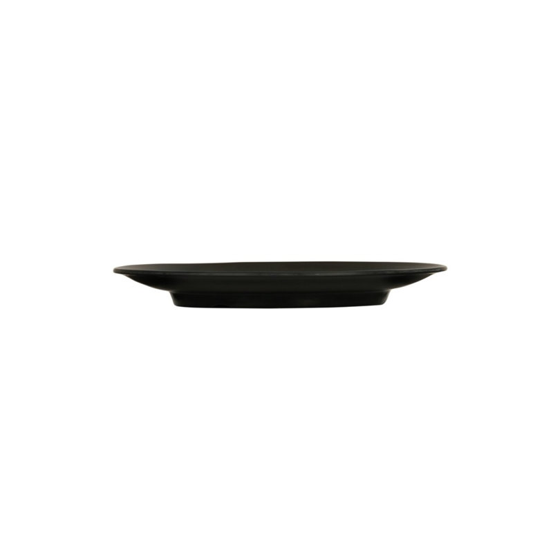 11'' Melamine Dinner Plate, Black