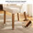 Engstrom Upholstered Dining Chairs Set Of 6, Modern Dining Room Kitchen Side Chair With Padded Seat & Wood Legs, Cream-1401313527-1401313524