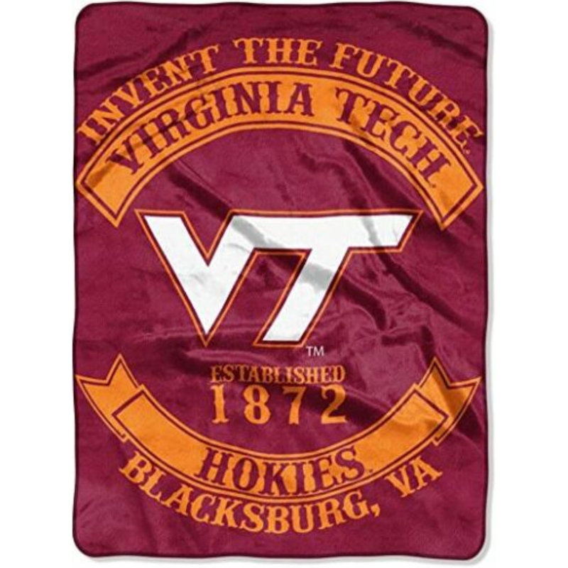 Virginia Tech Plush Blanket