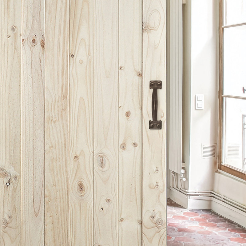 Bronze Oil Rubbed Square Pull Handle for Barn Doors