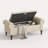 50" & 60" W Faux Leather Storage Bench with Button-Tufted Seat and Roll Arms – Perfect for Bedrooms & Versatile Home Spaces-191326929-186714061