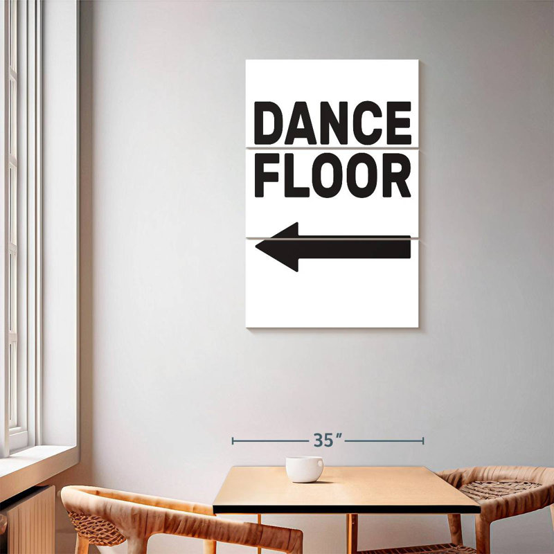 Tergel Dance Floor - Left, 57" H x 36" W