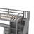Montelimar Twin Size Loft Bed With L-Shaped Desk And Drawers-197078779