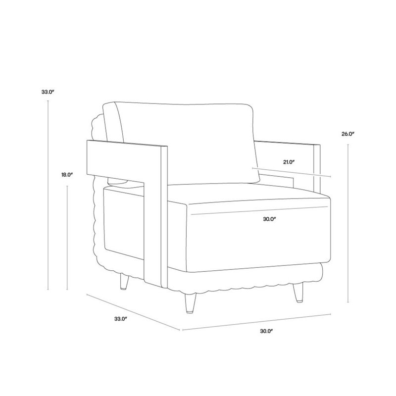 Potenza Outdoor Lounge Chair