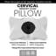 Orthopedic Cervical Memory Foam Pillow for Neck & Spine Alignment, Contoured Support with Breathable Cover