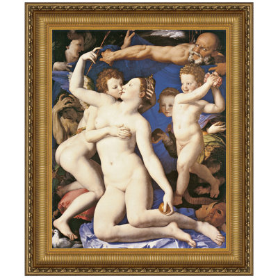 " An Allegory With Venus And Cupid, 1545 " by Agnolo Bronzino