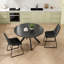 Chaise rembourrée en similicuir Ipke-1486414075