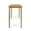 Table de bar d'extérieur minimaliste en bois d'acacia-1655343767