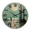 Horloge murale en bois massif Sliger-849460689