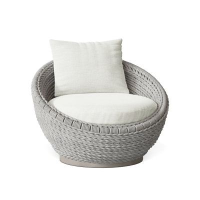 Bernhardt Exteriors Swivel Patio Chair with Cushions
