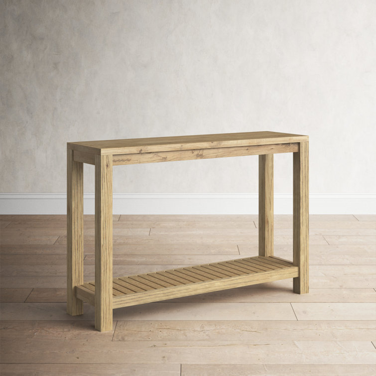 Ria 47 Console Table, Level of Assembly: Full Assembly Needed, Base Wood  Species: Pine 