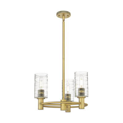 Luminaire suspendu 3 tiges Crown Point