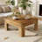 39.37" Solid Wood Square Coffee Table