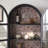 Simple and Retro Black Display Cabinet