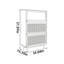 Classic Nordic style furniture storage bookcase