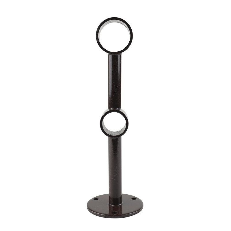Support de fixation pour rideaux Philson, Bronze